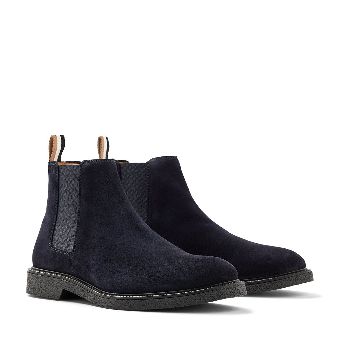 Navy Tunley Cheb Suede Boots main product photo