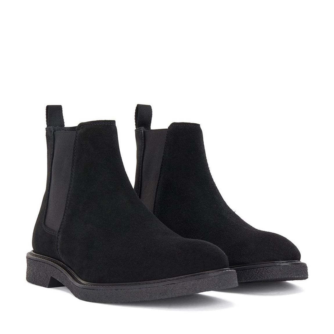 Black Tunley Cheb Leather Boots main product photo