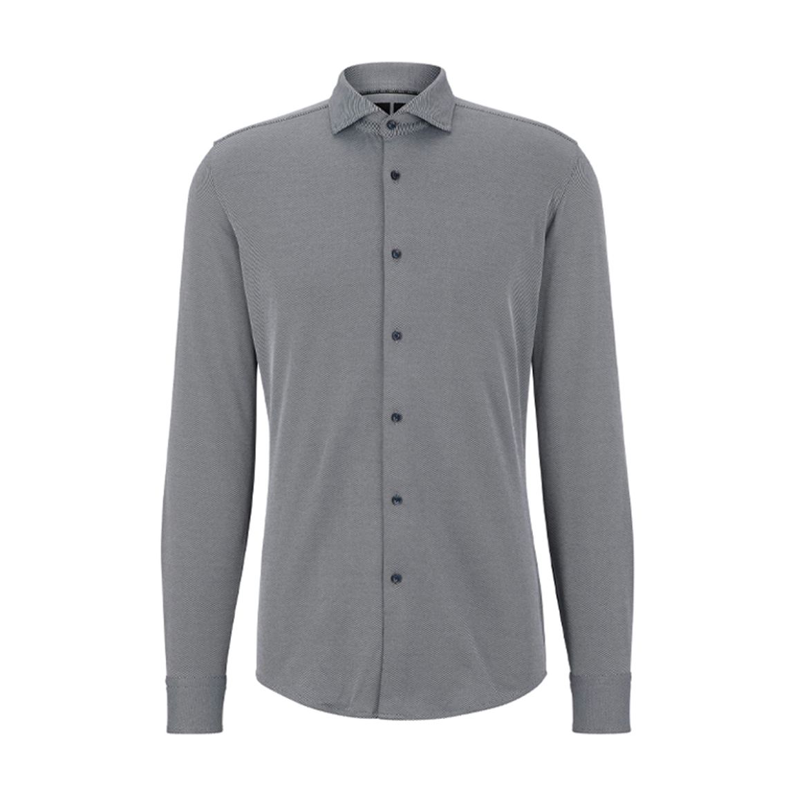 Grey Hank Long Sleeve Shirt main product photo