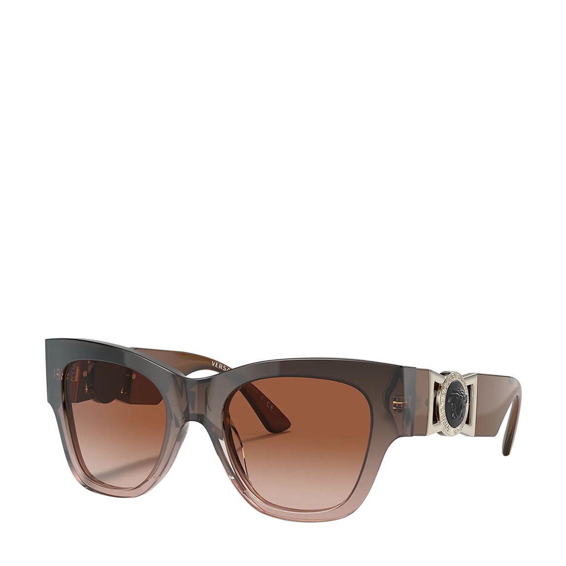 Women's Brown Versace Sunglasses 52mm main product photo