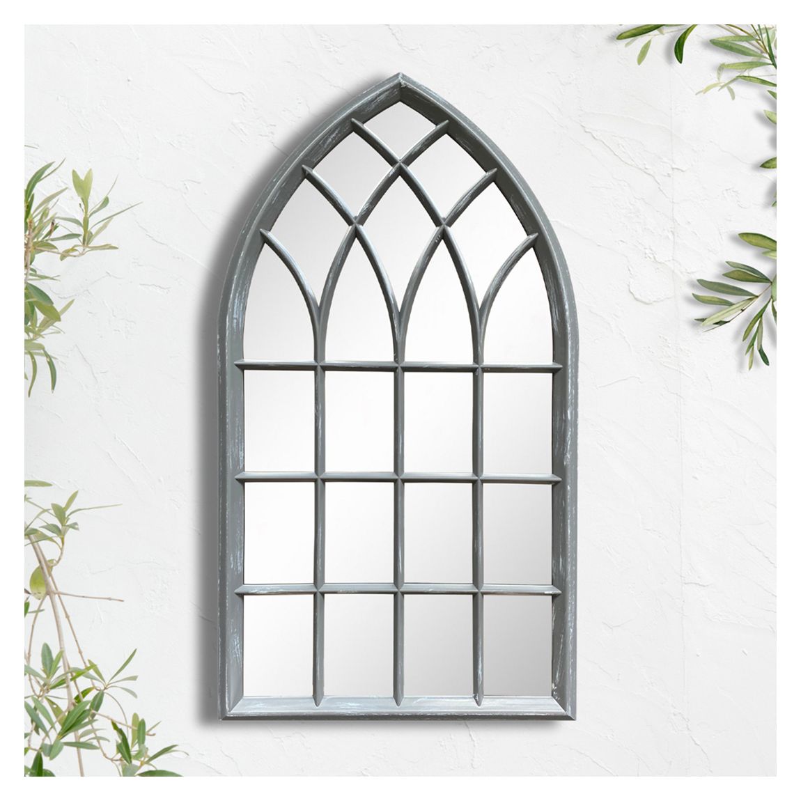 Milano Mirror - Grey main product photo