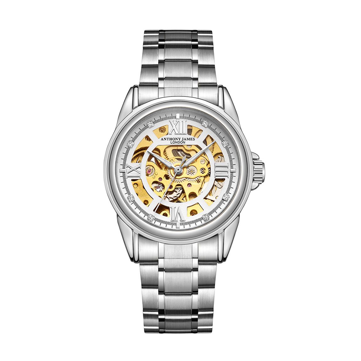 Men's Anthony James Limited Edition Silver Watch main product photo