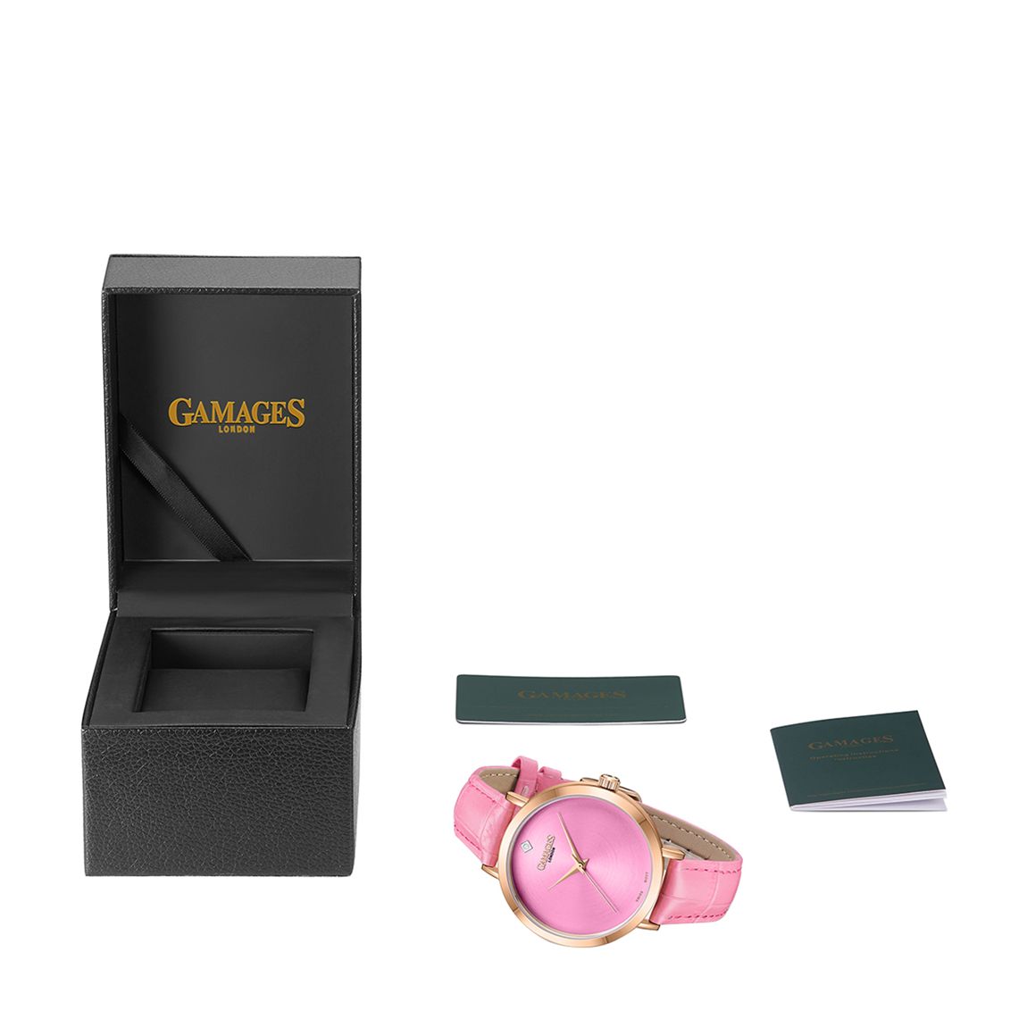 Pink Women's Gamages Of London Ladies Nebula Watch main product photo