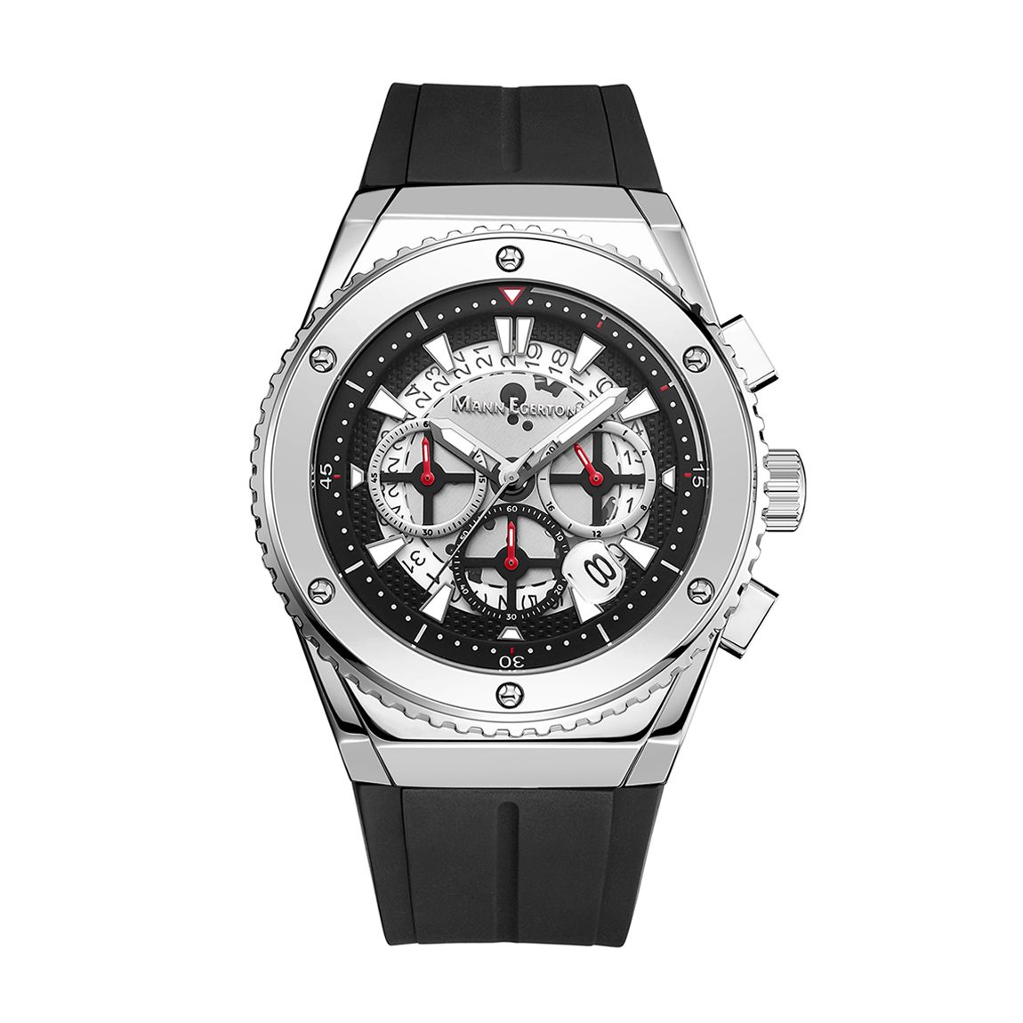 Men's Limited Edition Mann Egerton Black Steel Watch main product photo