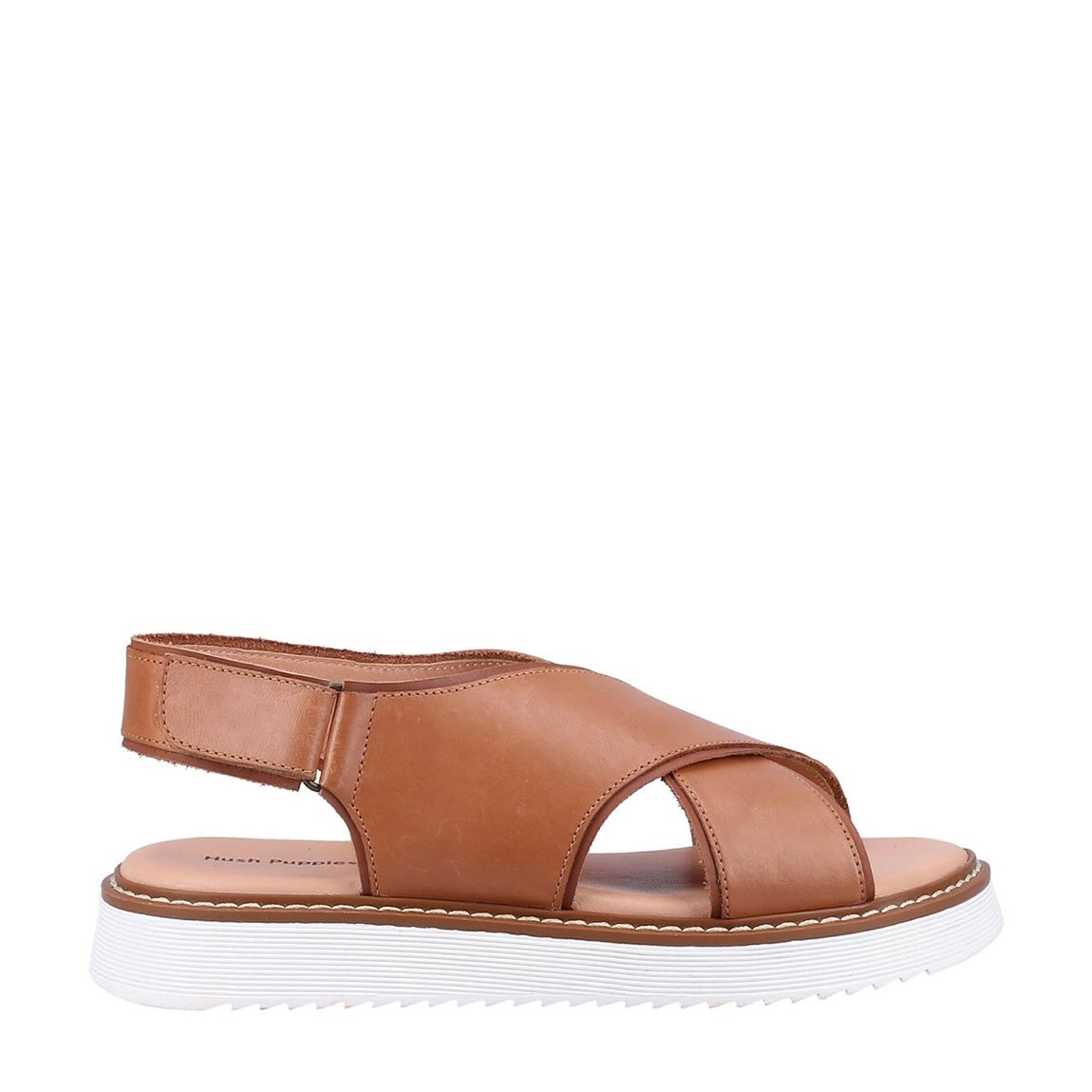 Tan Clarissa Cross Over Sandals main product photo