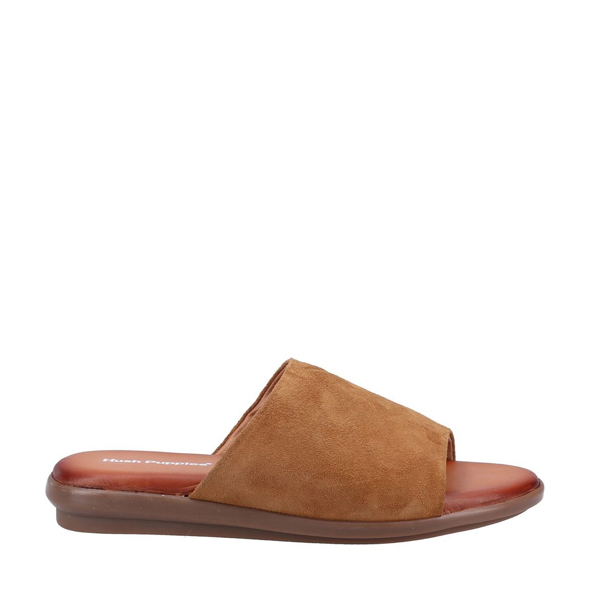 Tan Krystal Heeled Mule Sandals main product photo
