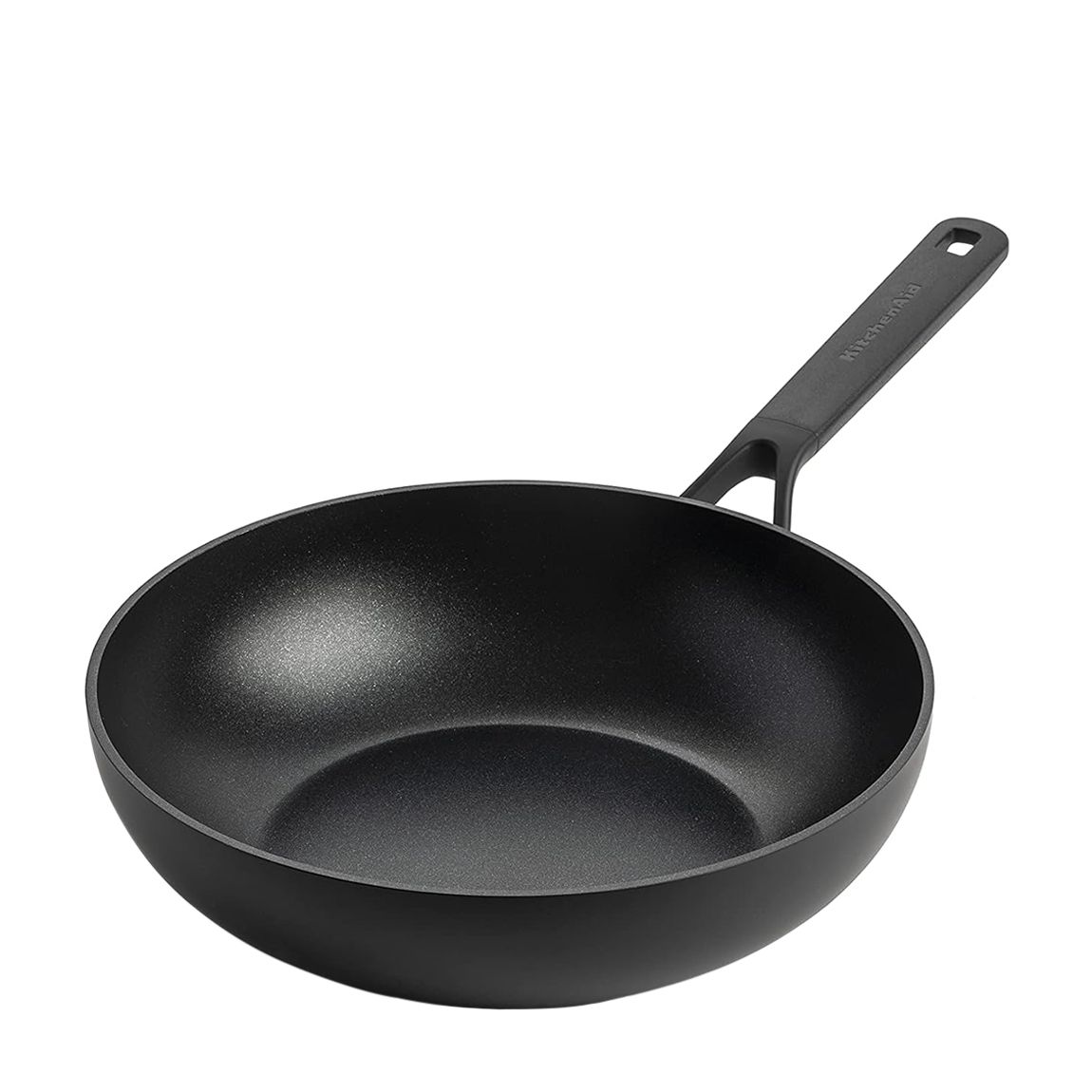 KitchenAid Classic Forged Ceramic Non-Stick 28cm/3.6 Litre Wok, Black main product photo