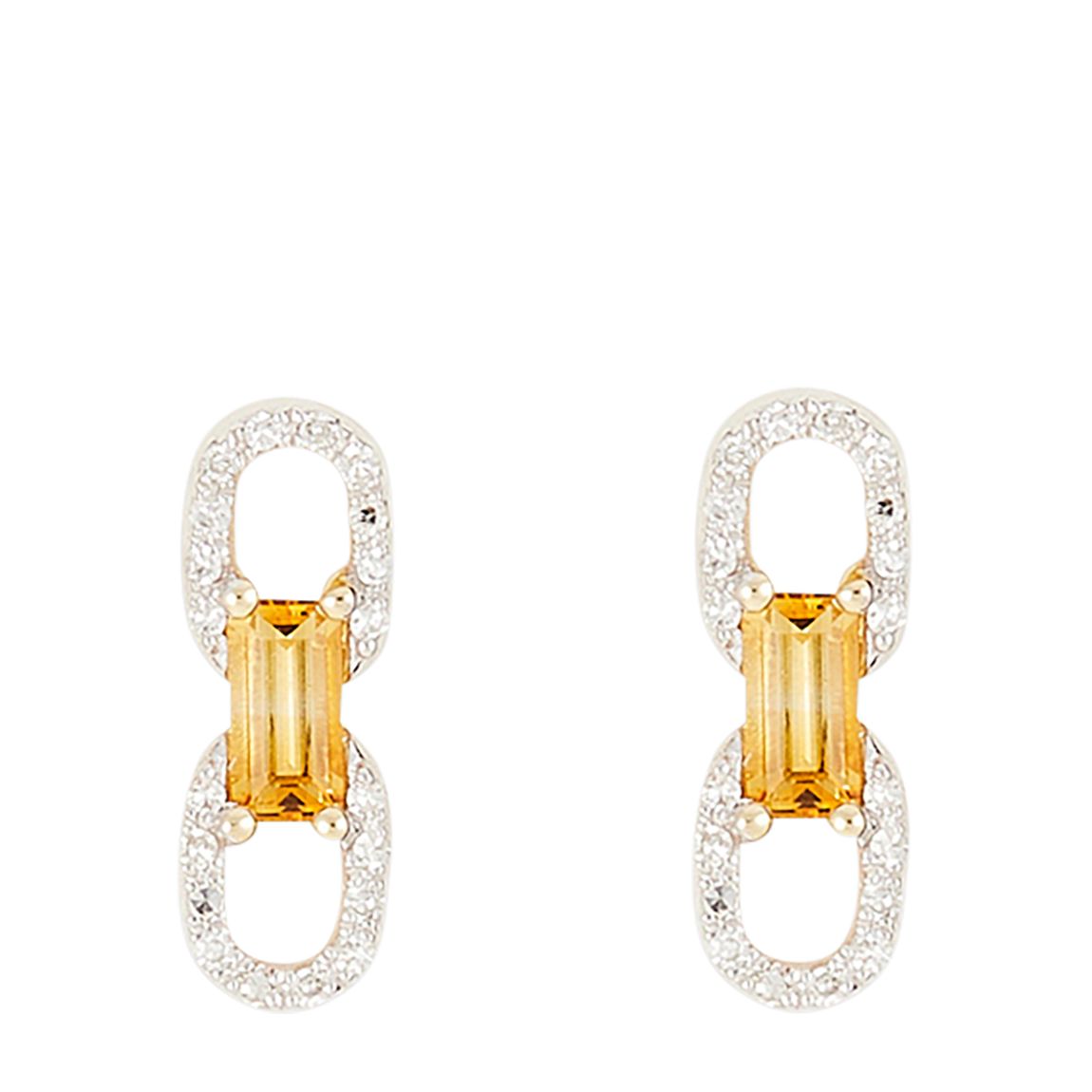 Yellow Gold Mylene Earrings main product photo