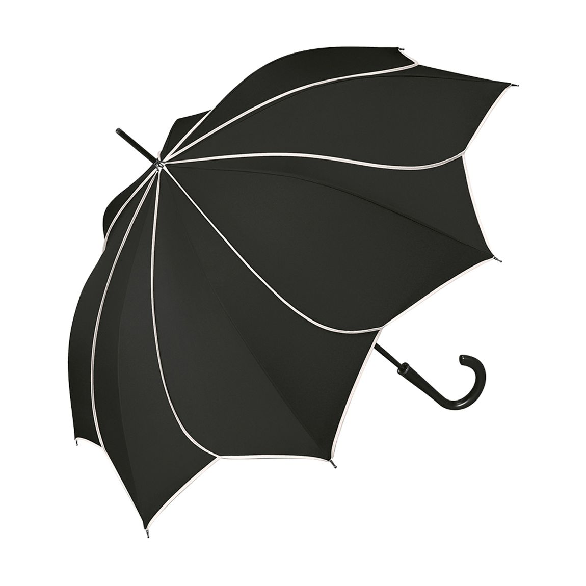 Pierre Cardin Black & White Walking Umbrella main product photo