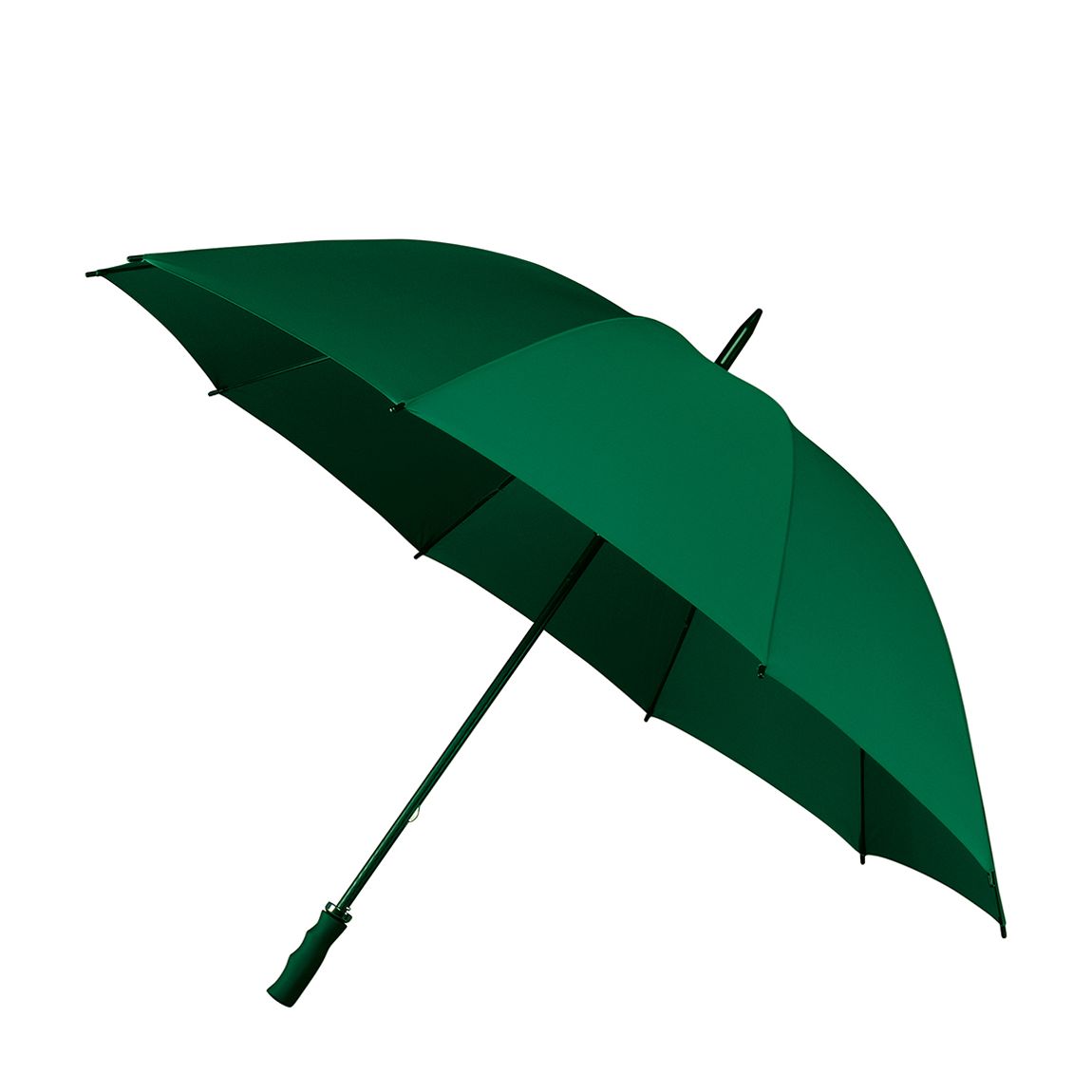 Large Gold Umbrella Dark Green main product photo