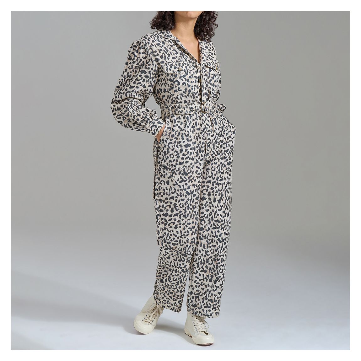 Animal Printed Montana Jumpsuit main product photo