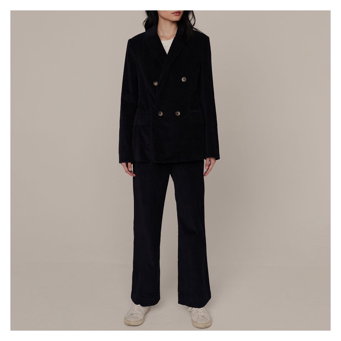 Black Corduroy Juno Jacket main product photo