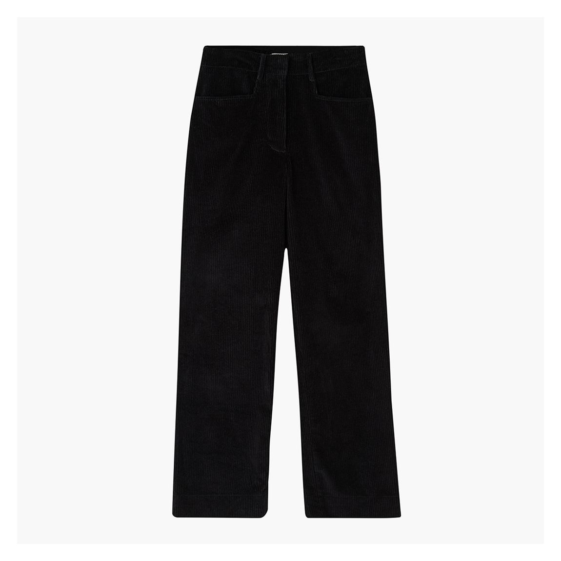 Black Corduroy Juno Trouser main product photo