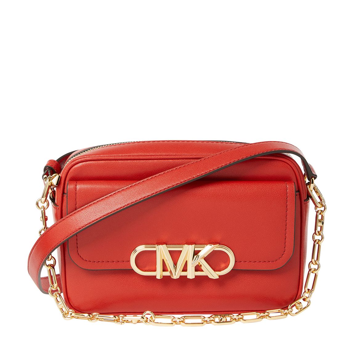 Terracotta Parker Medium Leather Crossbody Bag main product photo