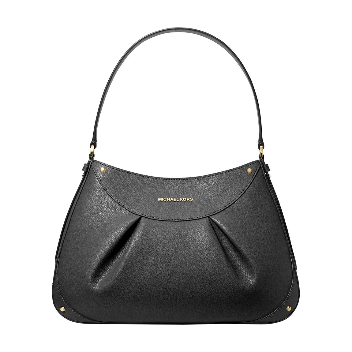 Black Enzo Medium Shoulder Bag main product photo