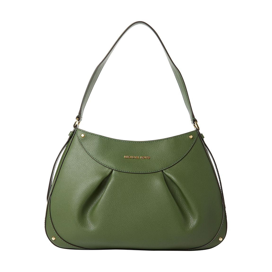 Amazon Green Enzo Medium Shoulder Bag main product photo