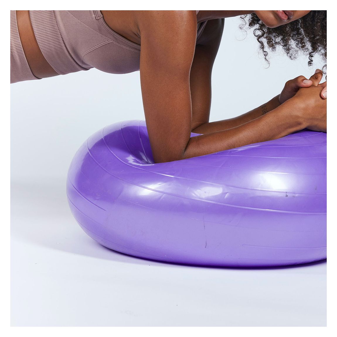 Purple Balance Donut Cushion main product photo