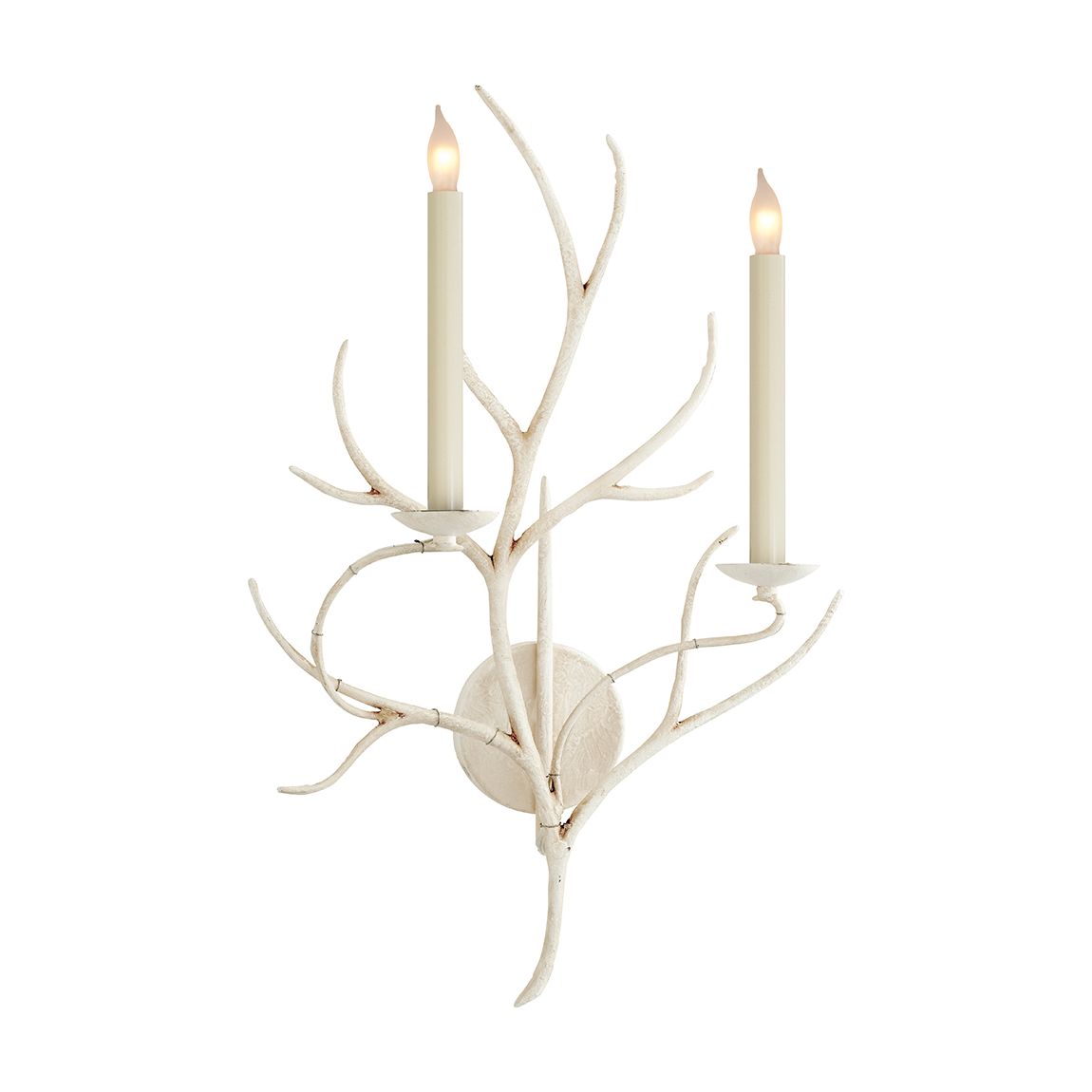 Branch Sconce in Old White main product photo