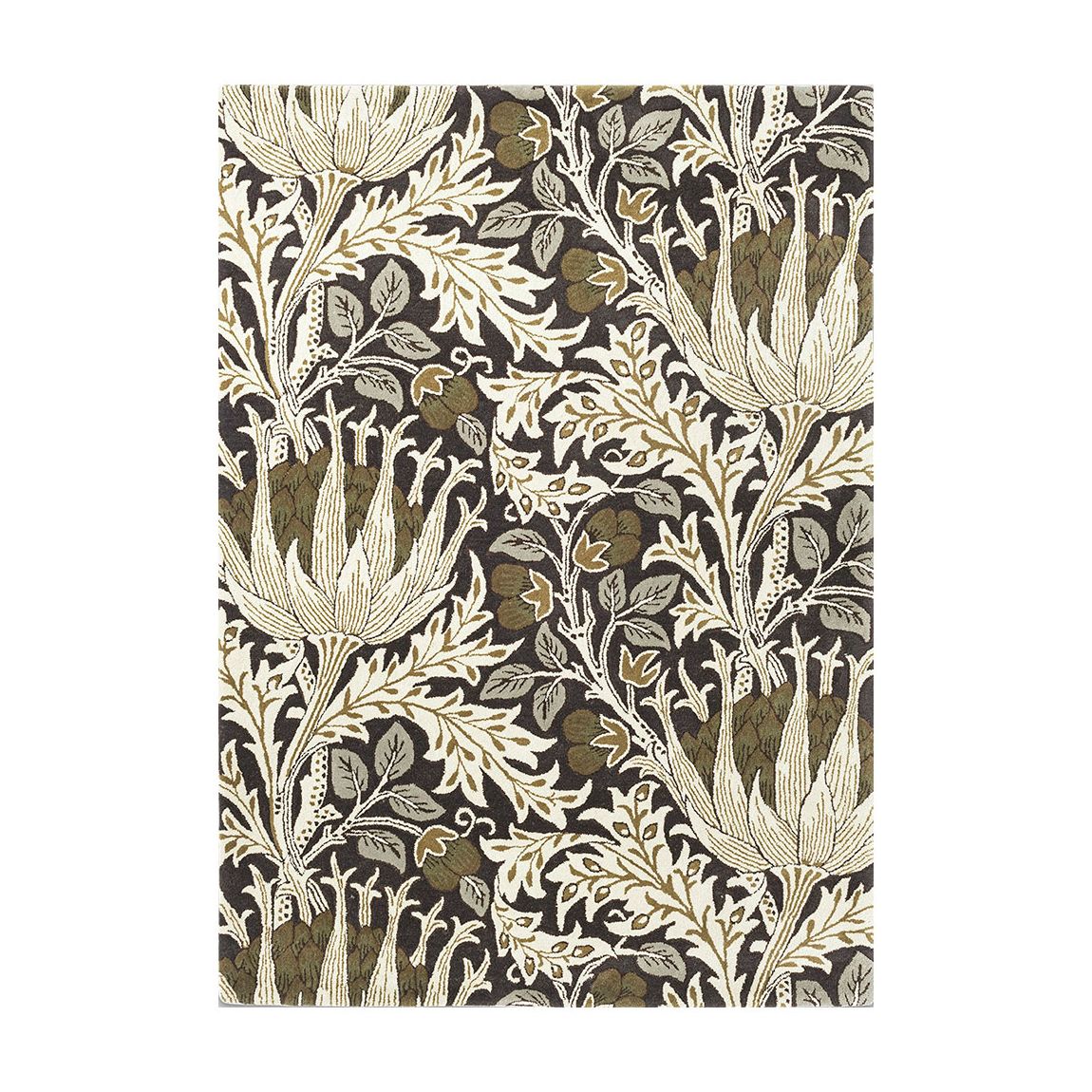 Artichoke Charcoal Mustard 127105 200X280 Rug main product photo