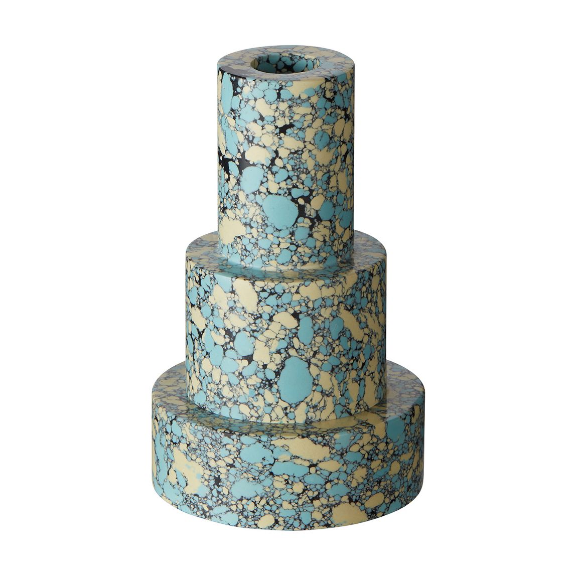 Swirl Stepped Candleholder main product photo