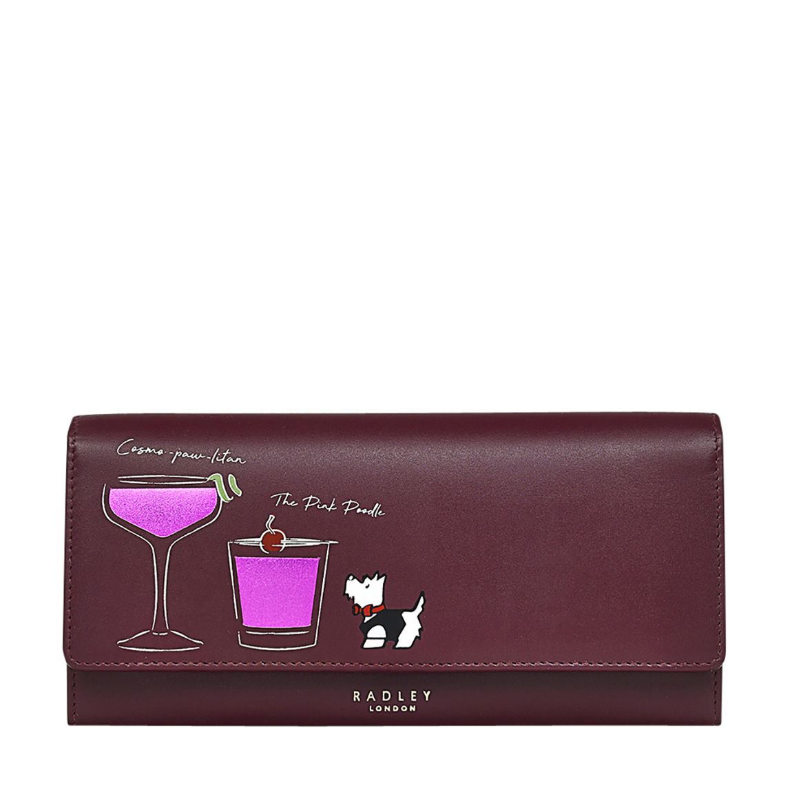 Dark Cherry Radley Bartender Large Flapover Matinee main product photo