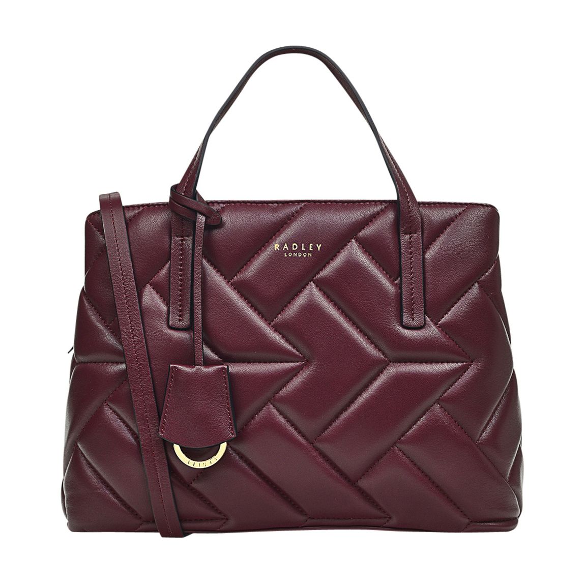 Dark Red Medium Zip Top Grab Bag main product photo