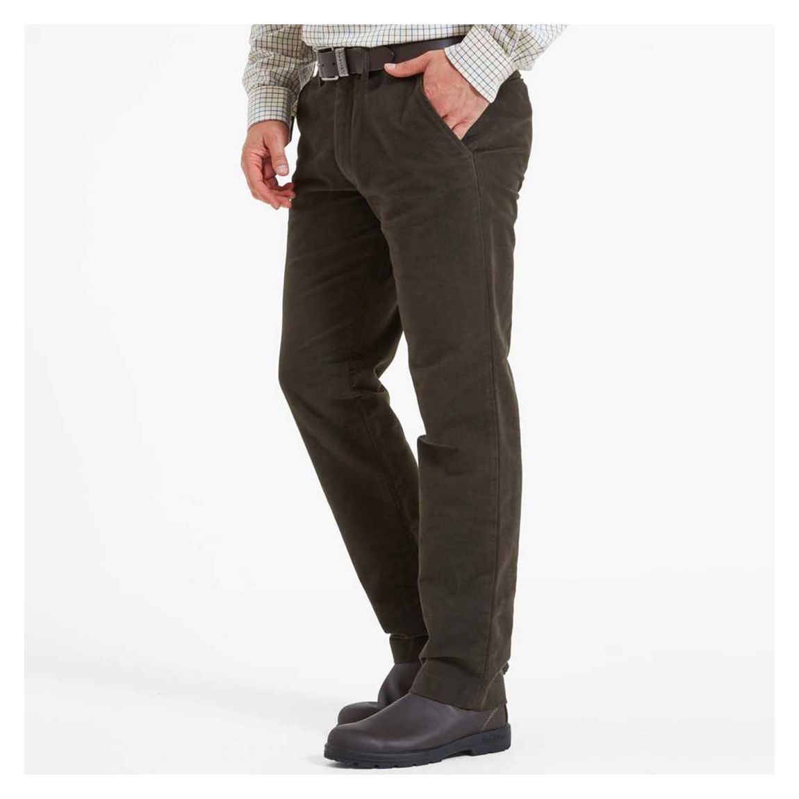 Brown Moleskin Trousers main product photo