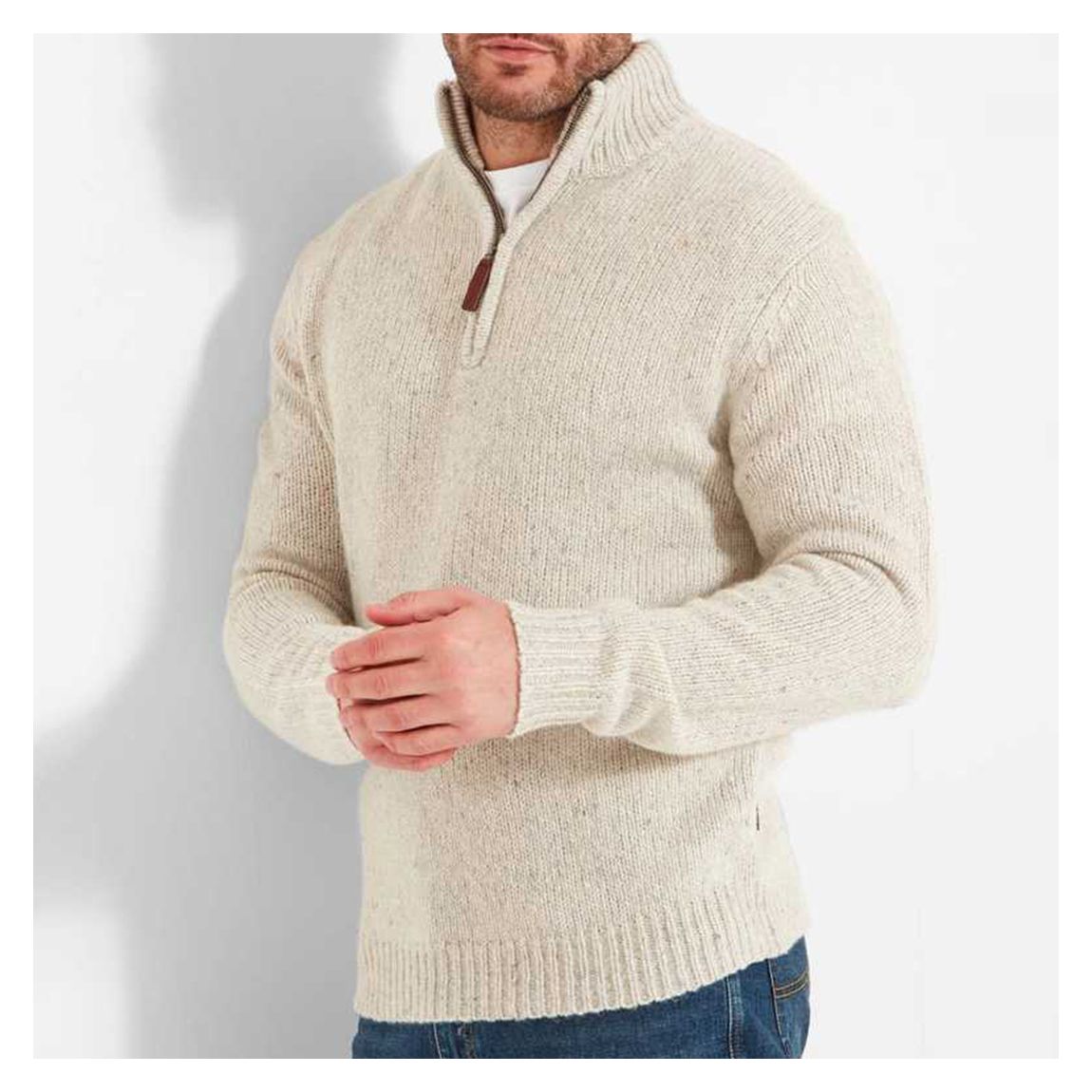 Ivory Aviemore Alpaca Blend Jumper main product photo