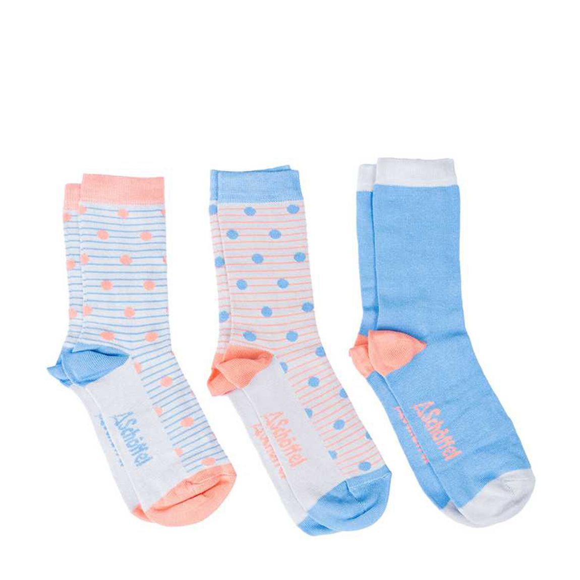 Multi Bamboo Sock (Box of 3) main product photo