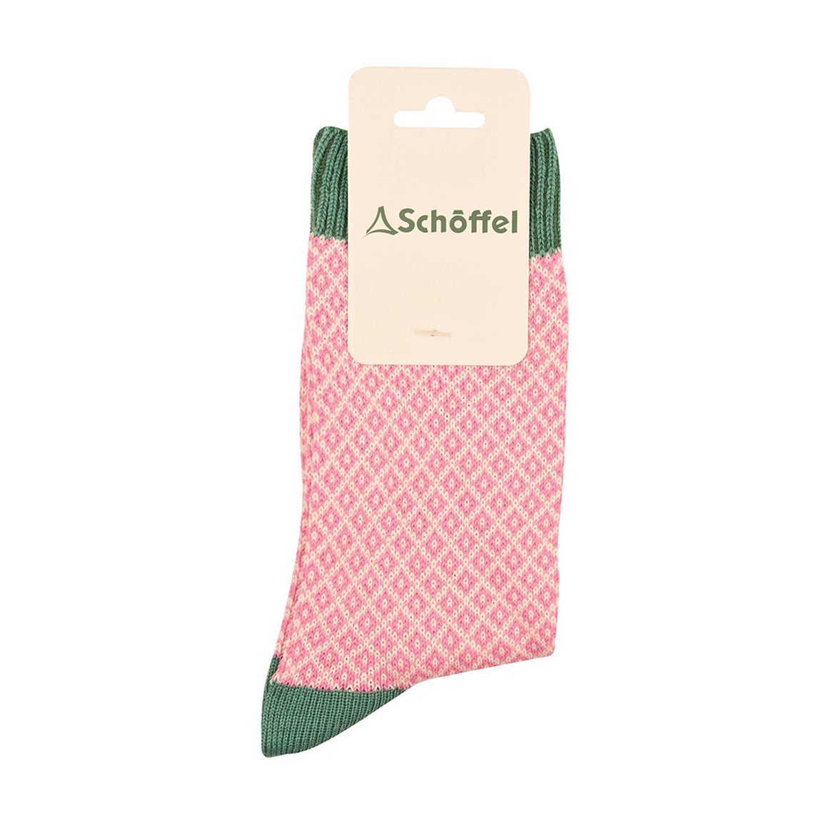 Pink Braemar Wool Blend Sock main product photo