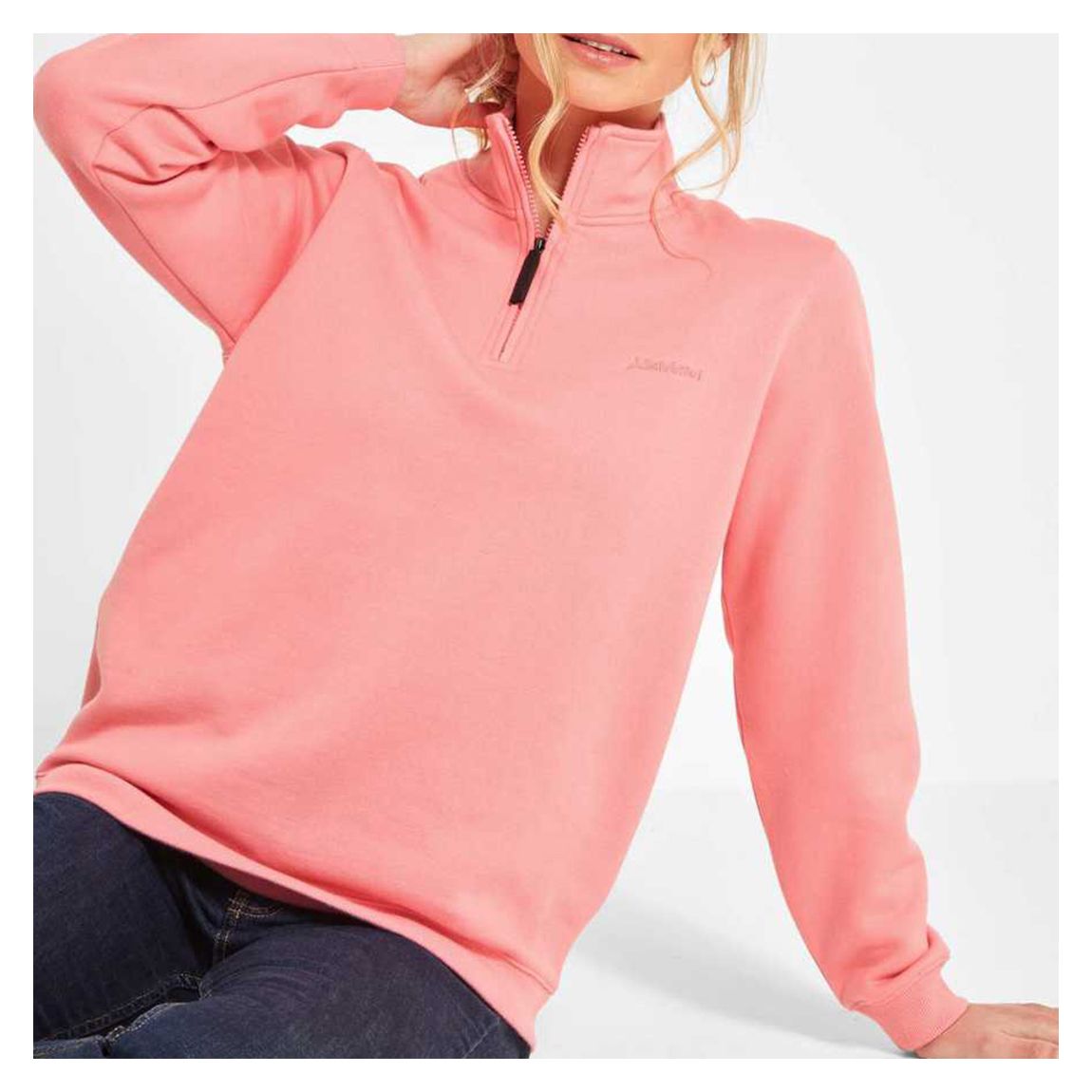 Pink Sennen Cove Sweatshirt main product photo