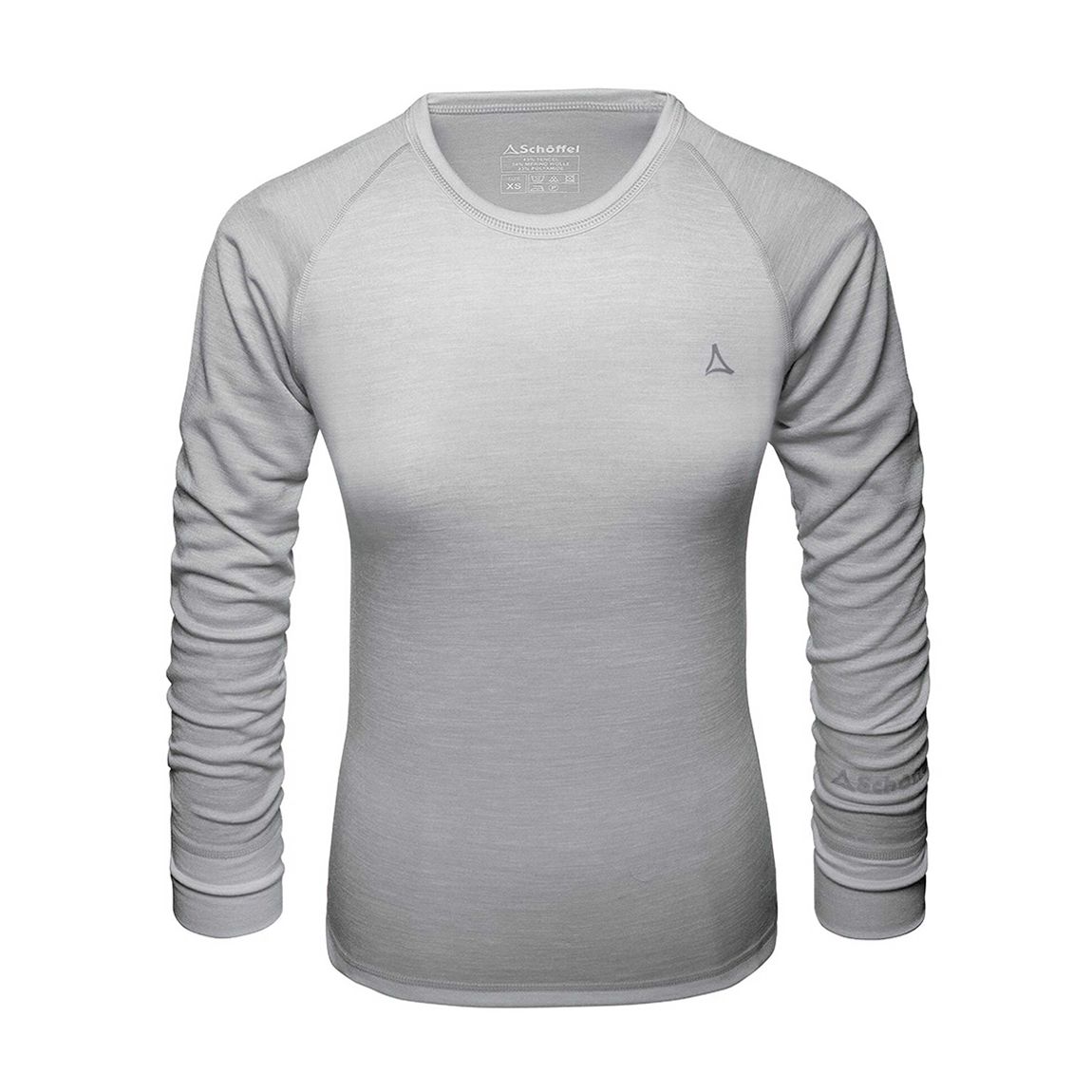 Grey Technical Wool Blend Crew main product photo
