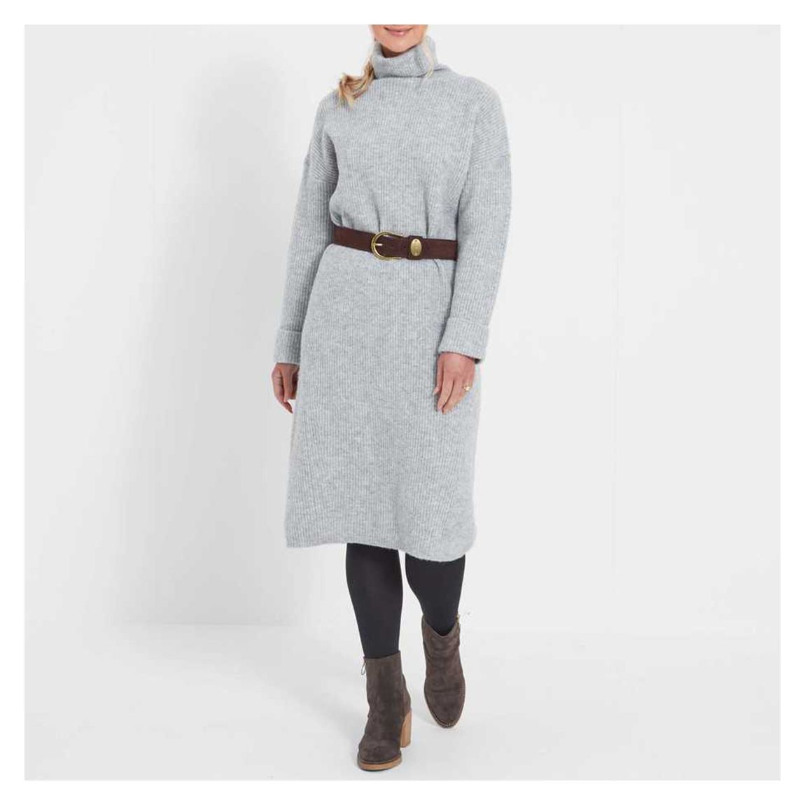 Grey Thistle Wool Blend Dress main product photo