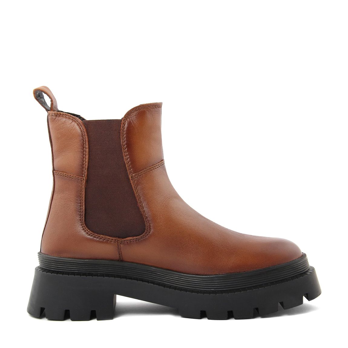 Tan Leather Chunky Chelsea Boots main product photo