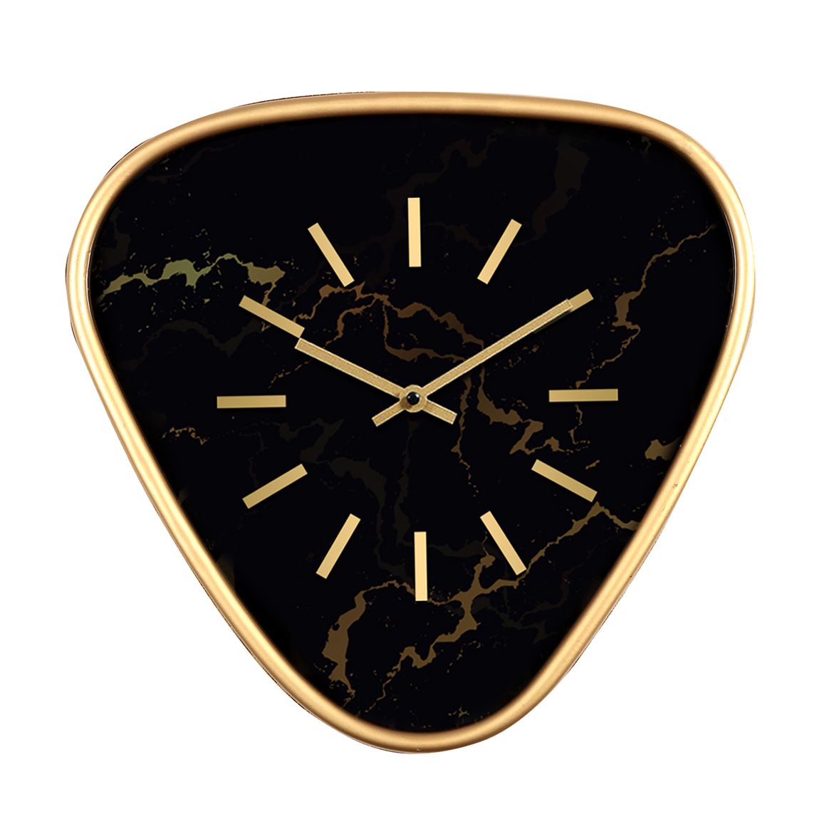Telford Black Triangular Wall Clock main product photo