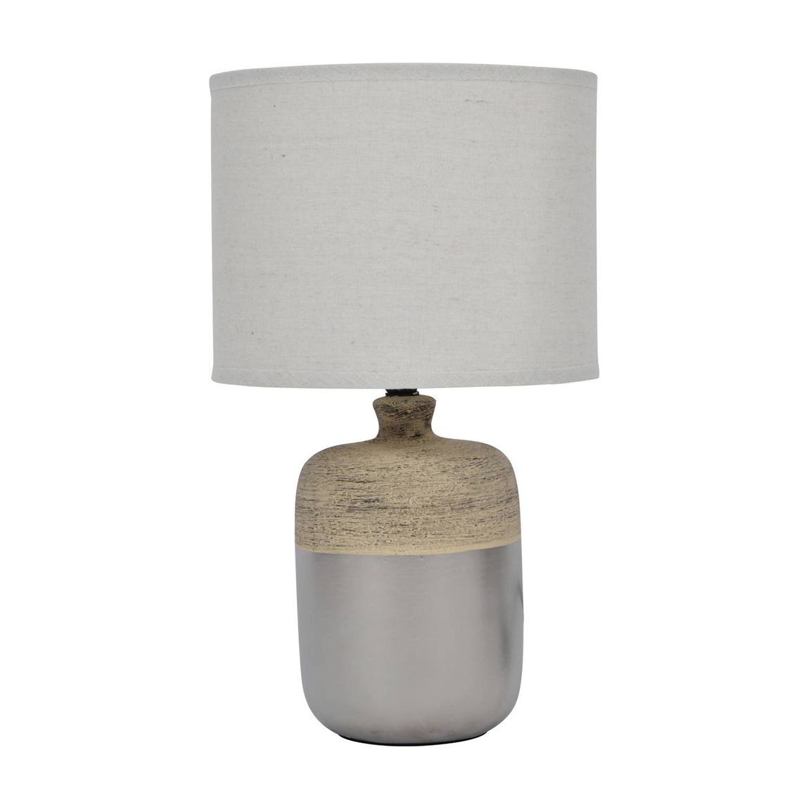 Riviera Two Tone Table Lamp with Shade main product photo