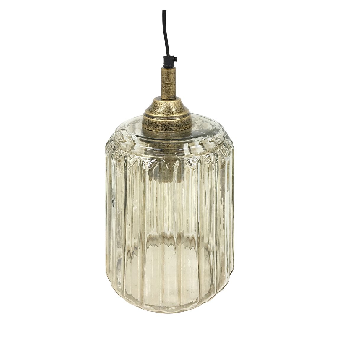 Urban Copper Lustre Glass Pendant 32 cm height E27 60W main product photo
