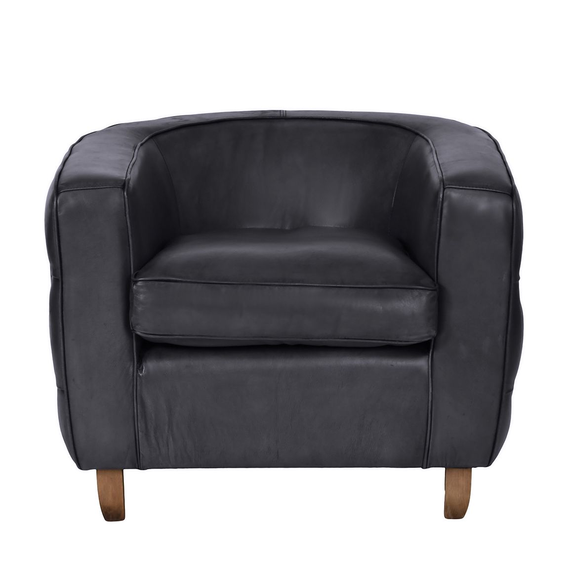 Helix Chester Club Chair Fumee Leather main product photo