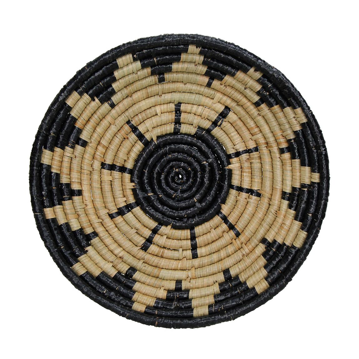 Plate Seagrass Black main product photo