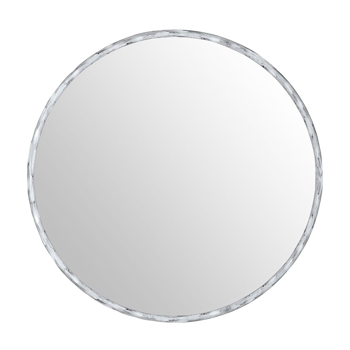 Patterdale Round Mirror Chalk White main product photo