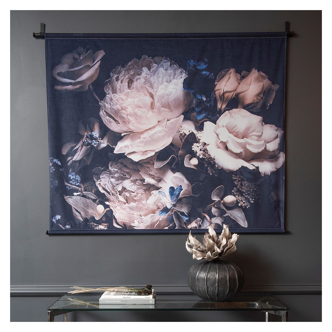 Peony Velvet Wall Hanging main product photo