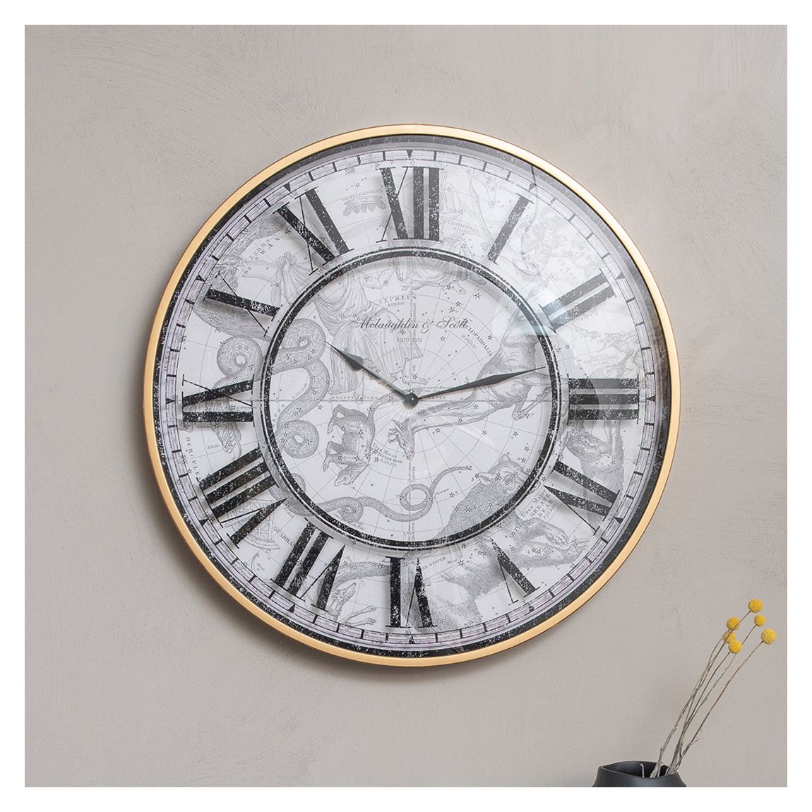 Constellation Double Layer Numeral Clock 75cm main product photo