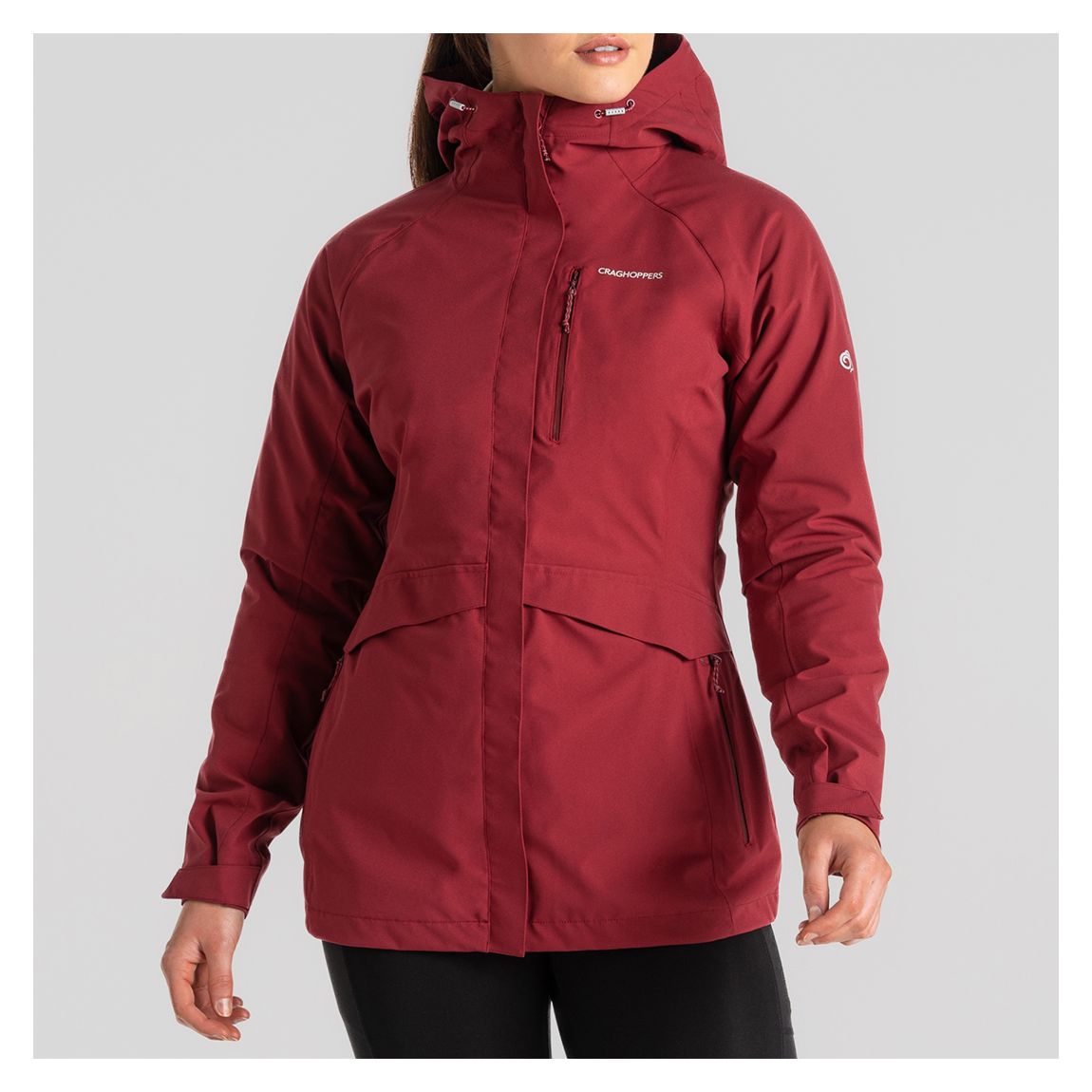 Red Caldbeck Stretch Waterproof Jacket main product photo