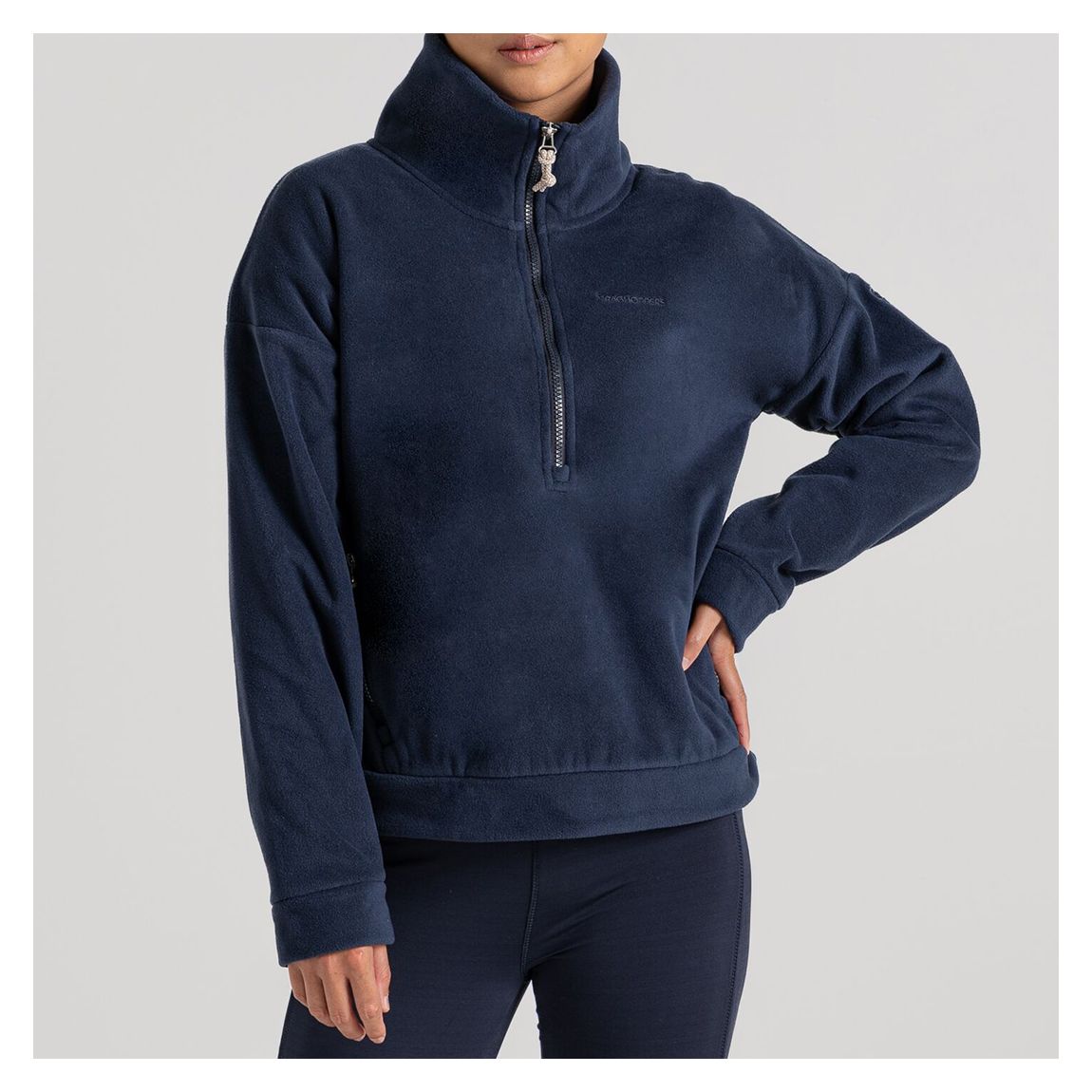 Navy Polartec Caprice Half Zip Fleece main product photo