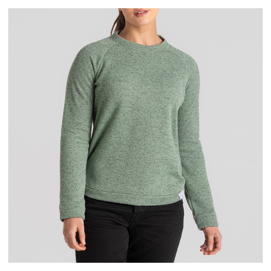 Green Nessa Overhead Sweatshirt main product photo