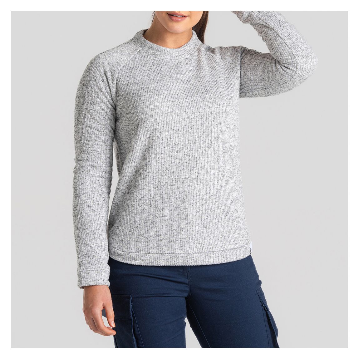 Grey Nessa Overhead Sweatshirt main product photo