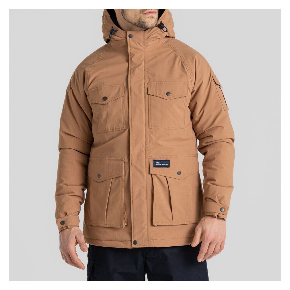 Beige Thermic Waterproof Jacket main product photo