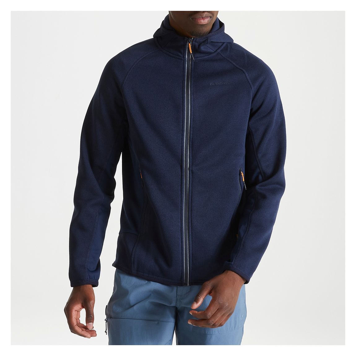 Navy Mannix Full Zip Fleece main product photo