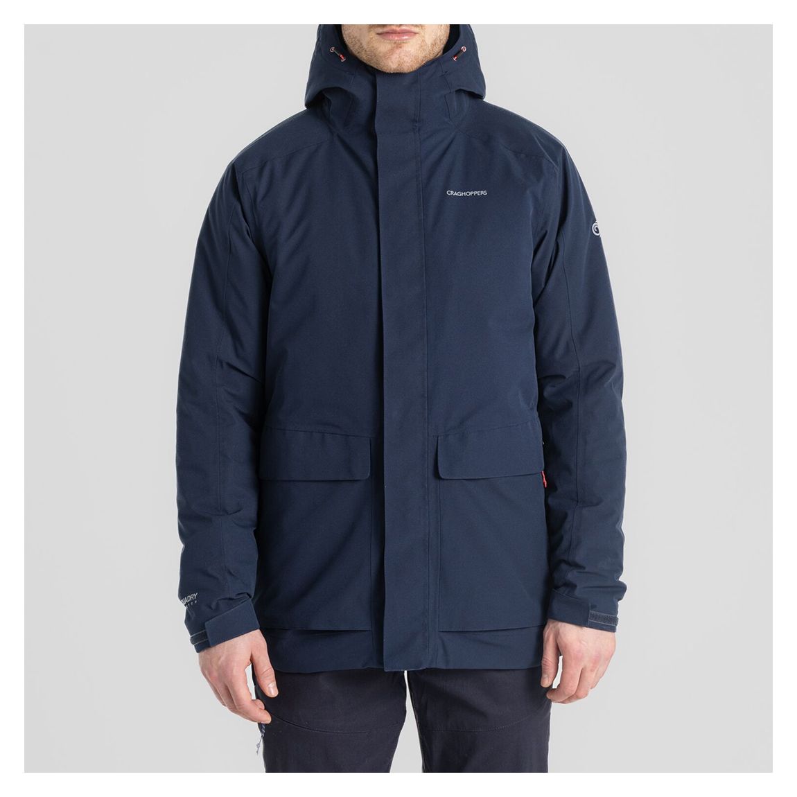 Navy Lorton Thermic Waterproof Jacket main product photo