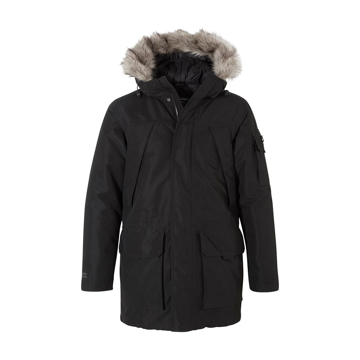 Black Bishorn II Waterproof Jacket main product photo
